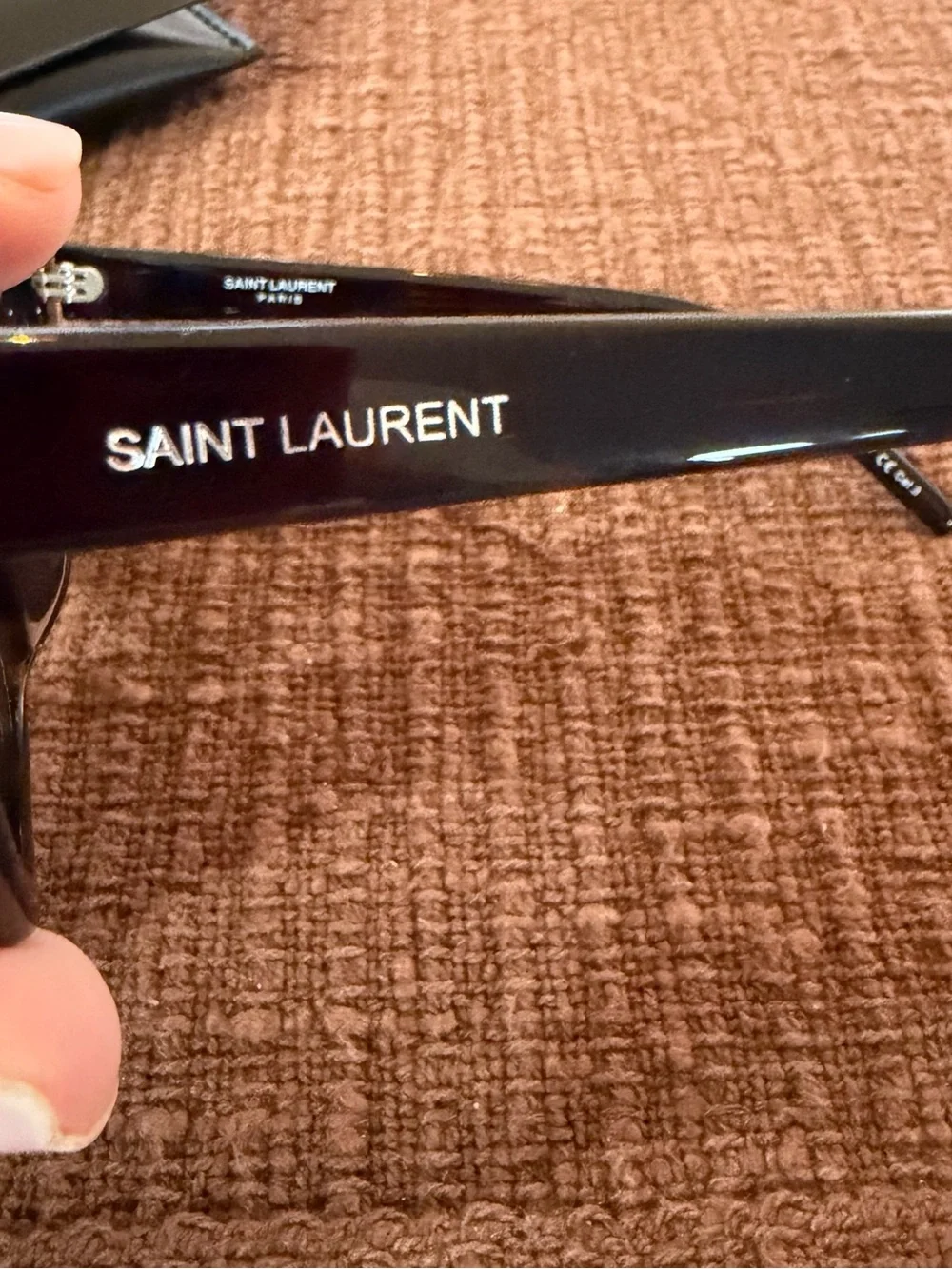 Saint Laurent SL 276 MICA Sunglasses Brown Havana Tortoise Cat Eye Frames - Picture 4 of 7
